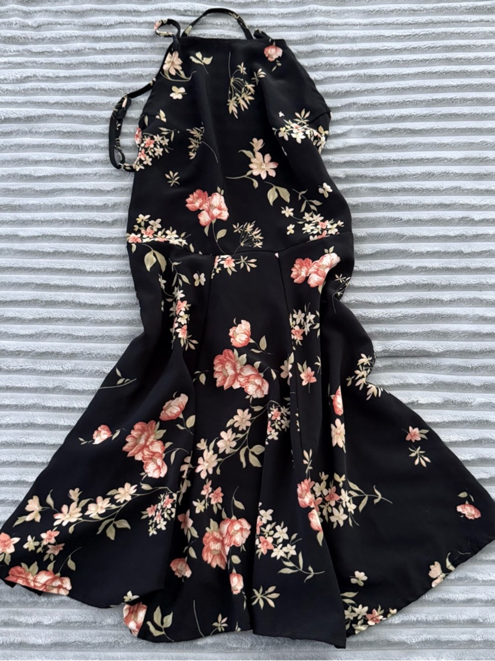 Brandy Melville Floral Black Dress